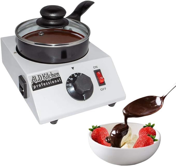 chocolate fondue maker and pot