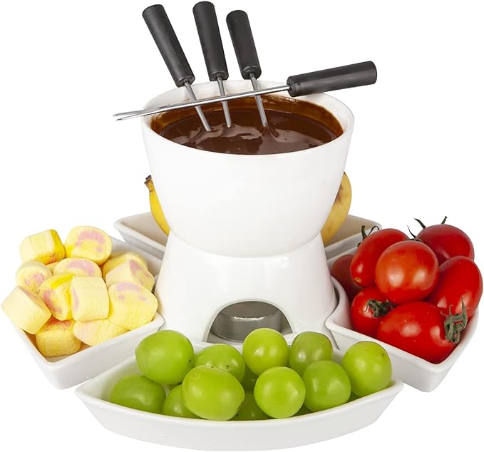fondue pot for fondue dessert recipe like chocolate or eggnog fondue