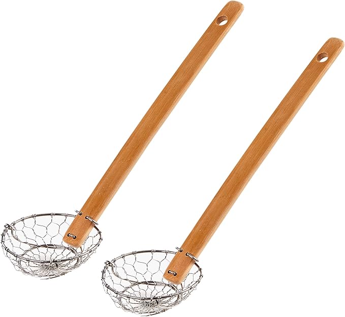 wired spoons to pick up meatballs